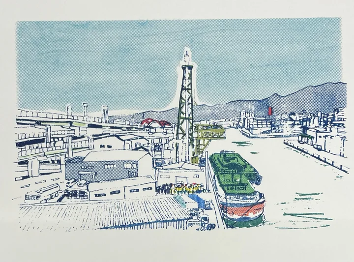 橋をわたる 作品 17